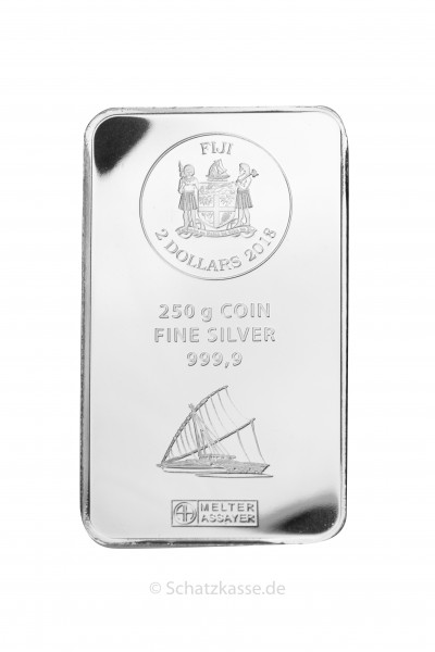 250 Gramm Silber Münzbarren